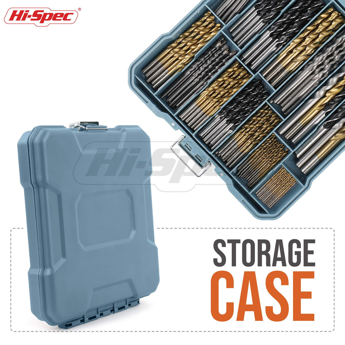 Hi-Spec Masonry bits with tungsten-carbide tips resist wear in brick and concrete.