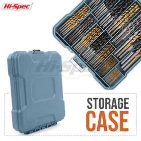 Hi-Spec Masonry bits with tungsten-carbide tips resist wear in brick and concrete.