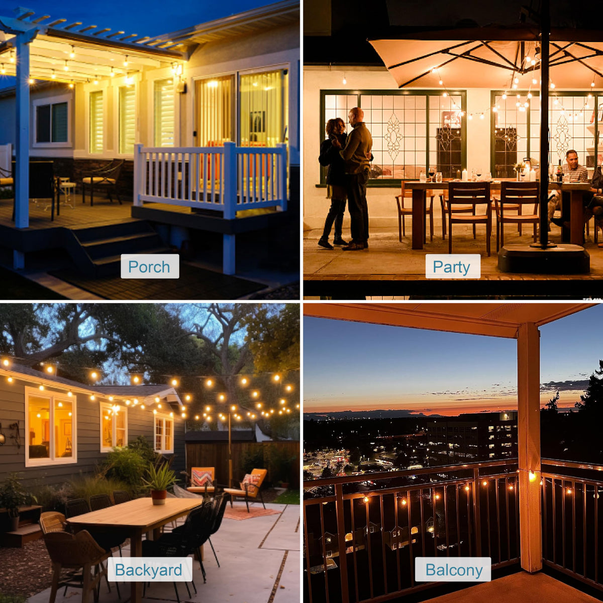 HISTAR bistro and garden decor creates cozy spaces for cafes, weddings, or patios.