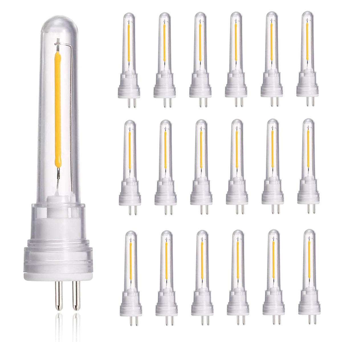 HISTAR S14 LED bulbs for outdoor string lights provide bright, reliable illumination.