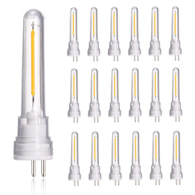 HISTAR S14 LED bulbs for outdoor string lights provide bright, reliable illumination.