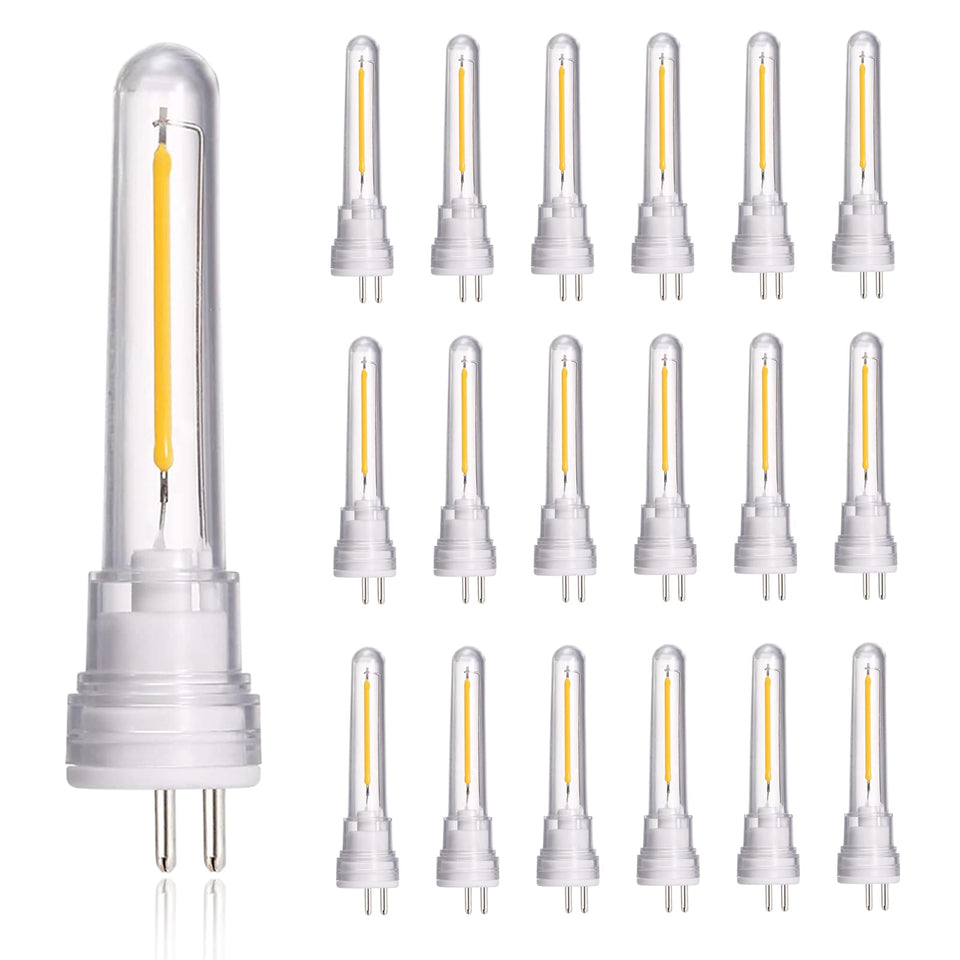 HISTAR S14 LED bulbs for outdoor string lights provide bright, reliable illumination.