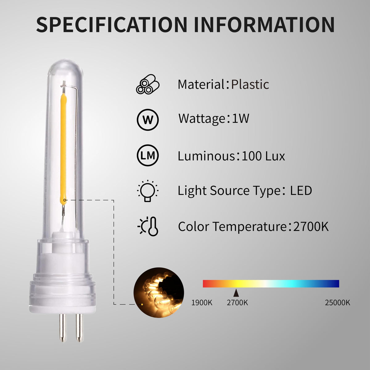 HISTAR shatterproof S14 bulbs for durable, safe outdoor lighting.