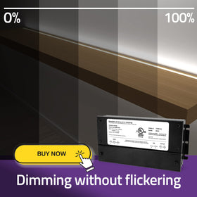 Suitable for 24V LED strip lights and modules