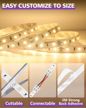 HitLights universal connectors help extend LED runs without gaps.