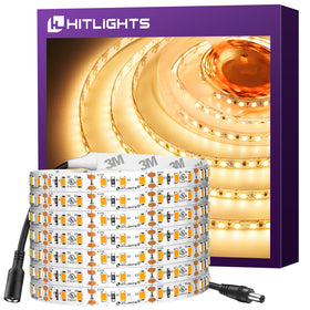 HitLights warm white 3000K strip-light reel for bright, even room lighting.