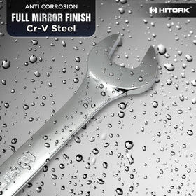 Hitork mirror-finish surface cleans up quickly after a long session.