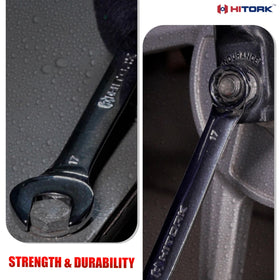Hitork organizer tray keeps every wrench secure and easy to grab.