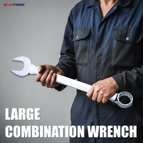 Hitork roll pouch for wrenches keeps tools organized on site.