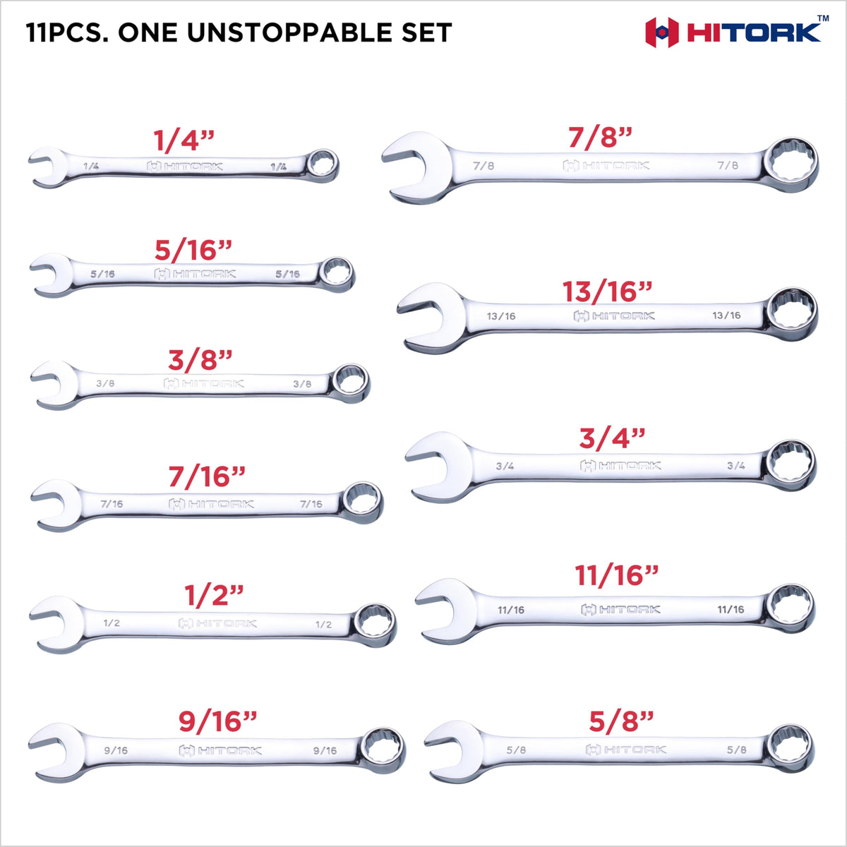 Hitork one-quarter-inch wrench for tight spots and quick adjustments