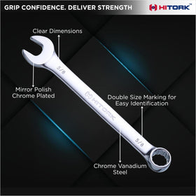 Hitork seven-eighths-inch wrench for large fasteners