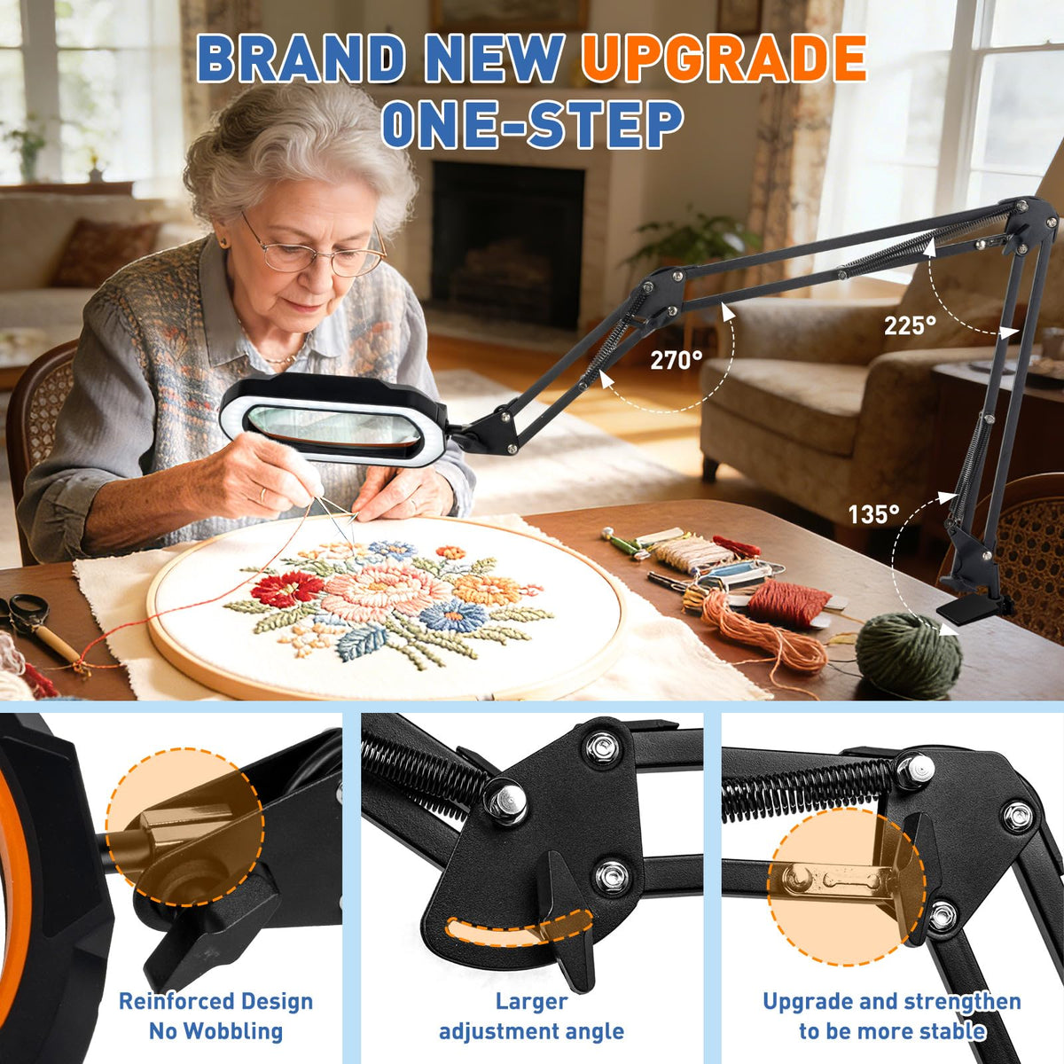 HITTI four-in-one clamp keeps the setup stable