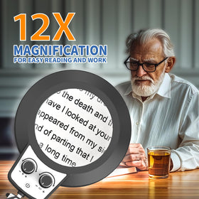 HITTI 360-degree head rotation keeps the lens steady during detailed tasks.