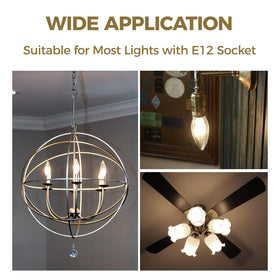 Hizashi 450-lumen output visible as bright, balanced brightness in rooms