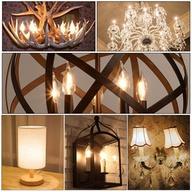 Hizashi ideal for chandeliers, pendants, and wall sconces with reliable brightness.
