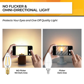 Hizashi UL-listed bulbs meet safety standards for reliable home lighting