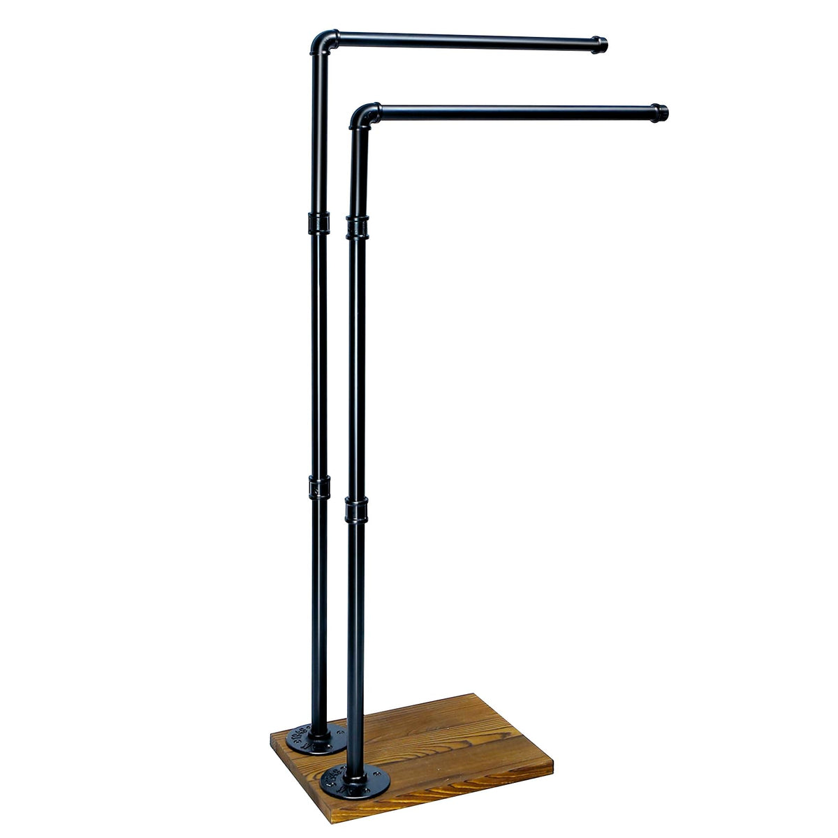 Hjarta farmhouse style towel rack blends rustic charm with practical organization.