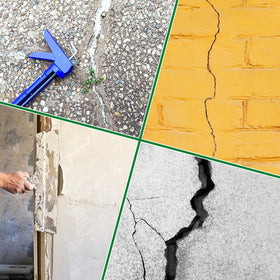 Weatherproof seals for outdoor driveways and sidewalks with HKACSTHI rod.