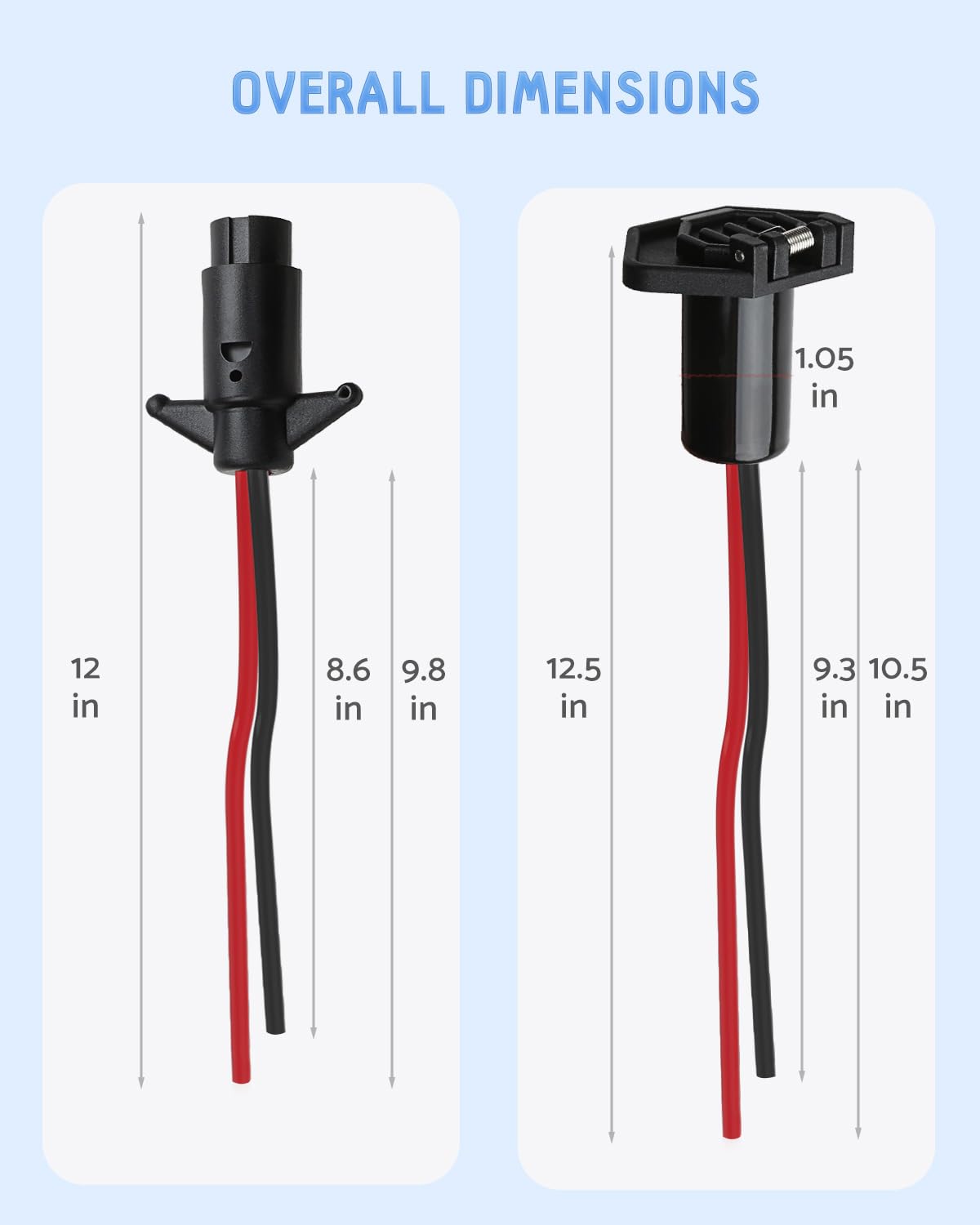 HKAIMING heavy-duty 12V marine connector supports long-lasting cruising.