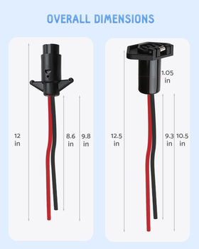 HKAIMING heavy-duty 12V marine connector supports long-lasting cruising.