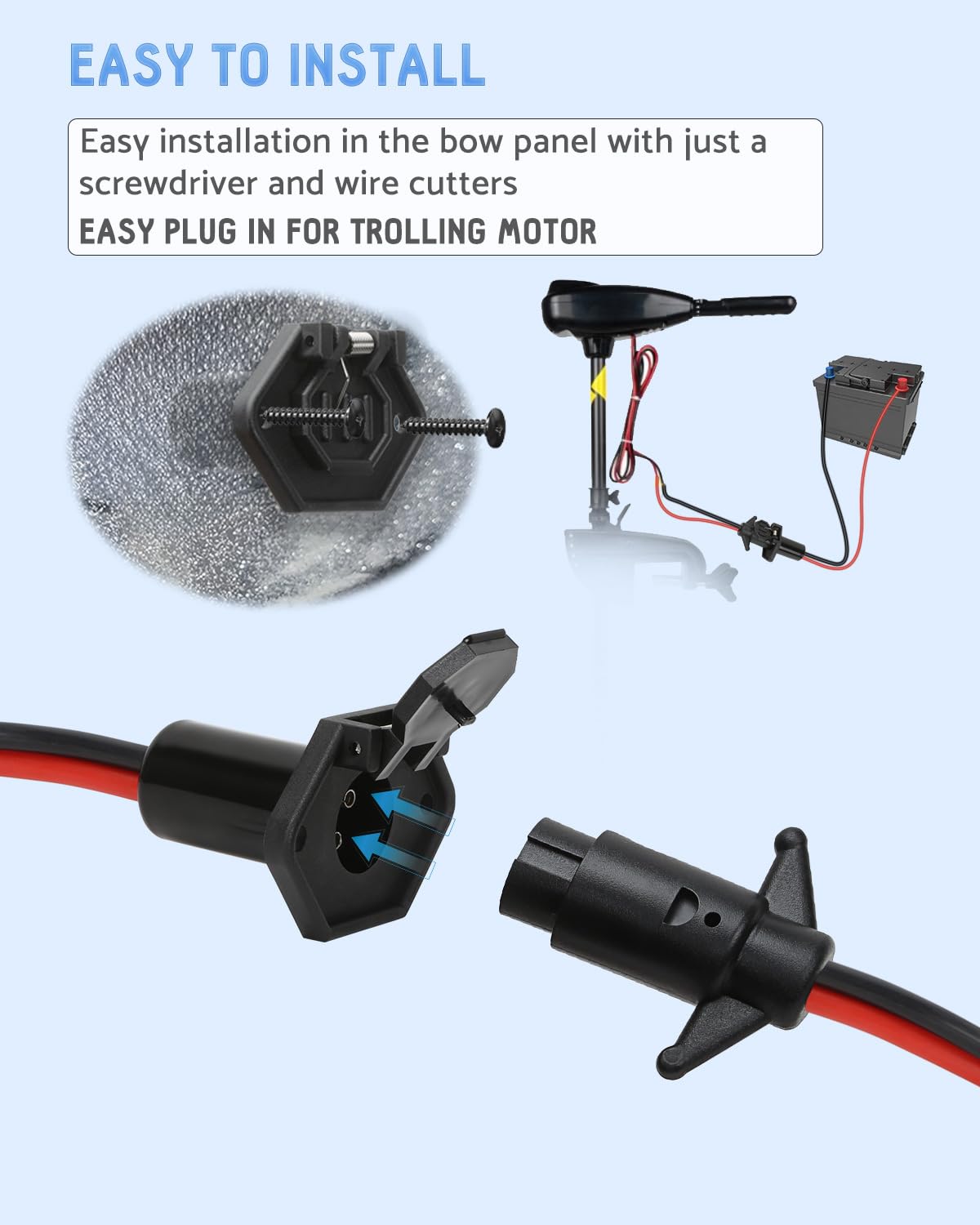 HKAIMING secure-closure spring design prevents accidental disengagement.