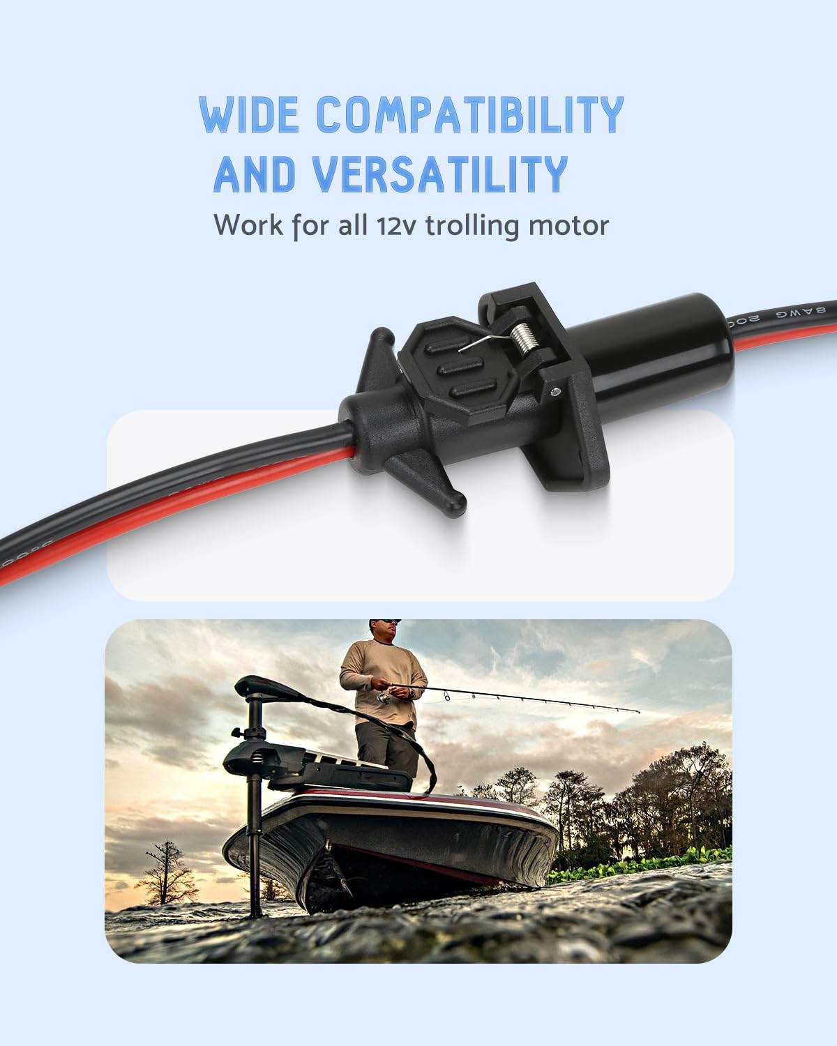 HKAIMING weatherproof connector resists rain and spray for reliability.