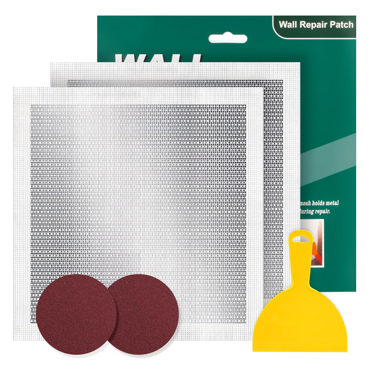 Hkmmdvc drywall patch use in offices and homes for quick repairs.