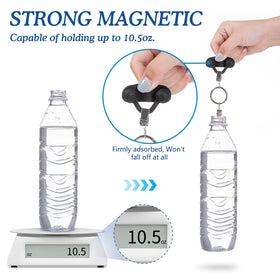 HKNR unisex magnetic eyeglass holder suitable for professionals and travelers
