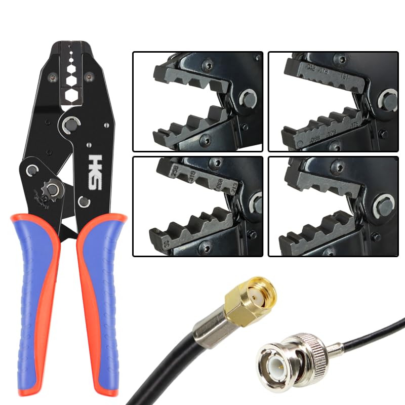 HKS hex wrench and dies shown for quick setup and die changes
