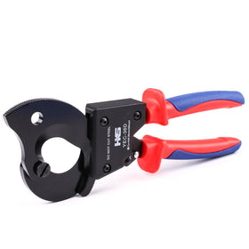 HKS Ratchet Cable Cutter in full length for clean, precise copper and aluminum cuts.