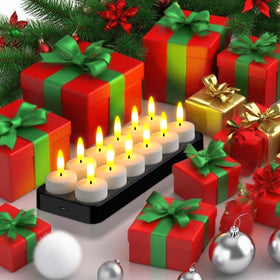 HL Rechargeable LED tea lights offer a 60-hour runtime, ideal for extended events.