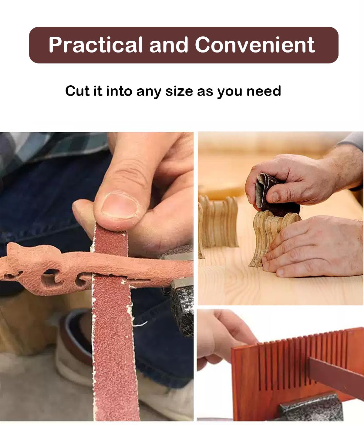 HL-YMXQ emery roll for furniture finishing and prep work