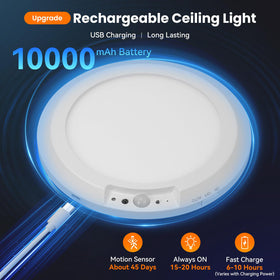 HLCZLUZ ceiling light with remote control for easy adjustments