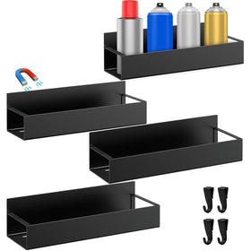 Hlimior magnetic spray can holder mounted on wall close-up for easy access