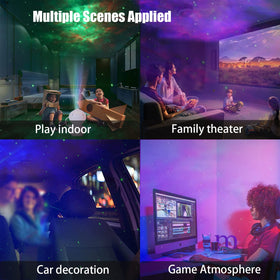 HLKZine Galaxy lights with multiple modes for versatile uses.