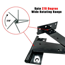 HLMOptimo 12-inch side view with rustproof coating for outdoor use