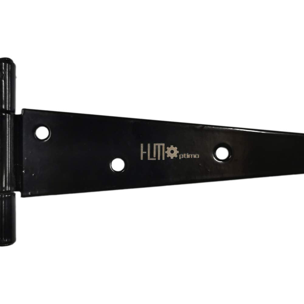 HLMOptimo 6in door application on shed with quiet swing