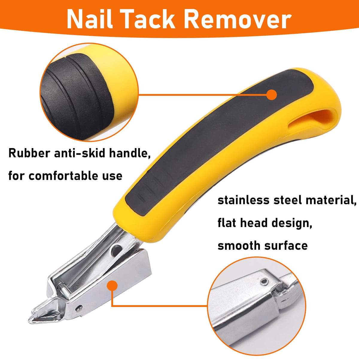Hmknana end cutting plier closeup with non-slip grip.