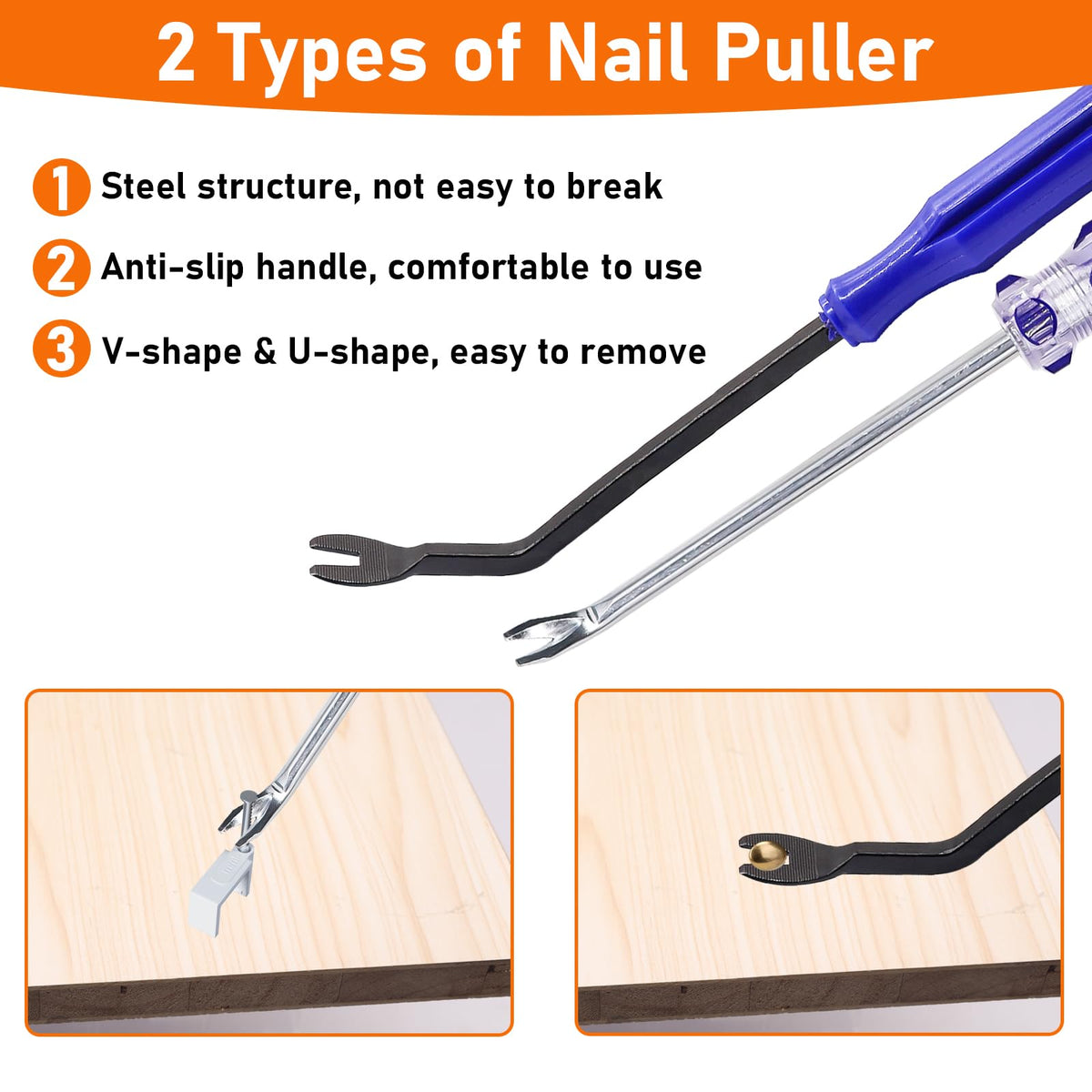 Hmknana staple remover tool pack for versatile DIY projects.