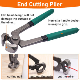 Hmknana U-tack lifter in action for furniture restoration.