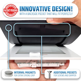 HMmagnets blocks cold and hot air to improve comfort