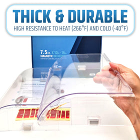 HMmagnets large vent deflector compatible with wide vents for coverage