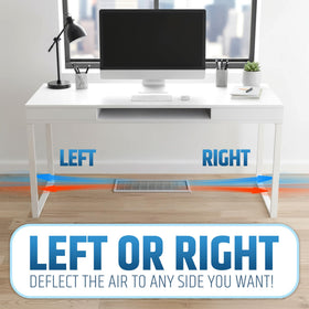 HMmagnets sideways deflector fits 3-6 inch vents with discreet appearance