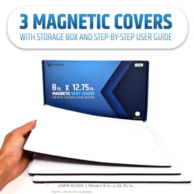 HMmagnets designed for vent ranges 7.25–8 in by 11.25–12 in