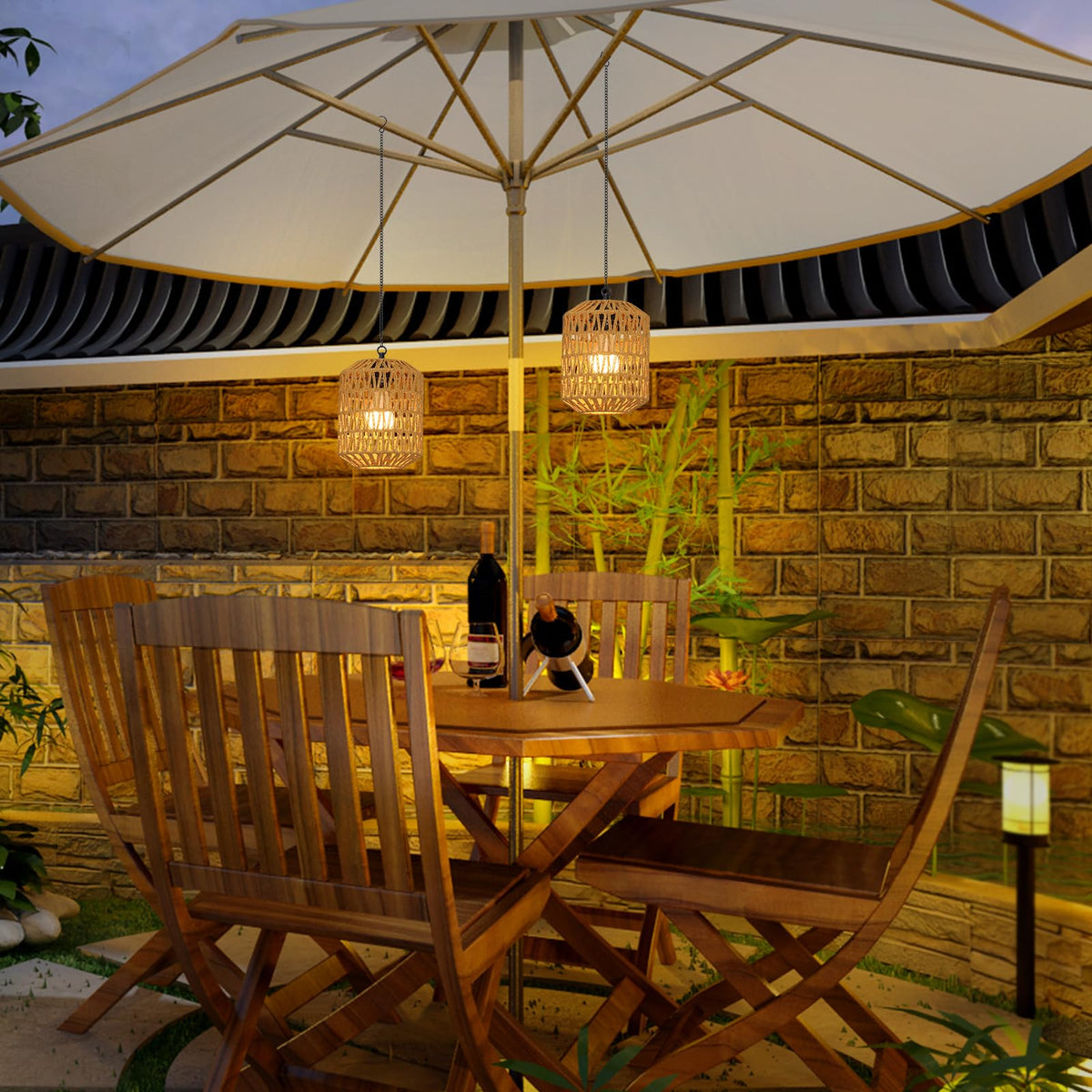 HMVPL easy install outdoor light suitable for indoor or outdoor hanging.