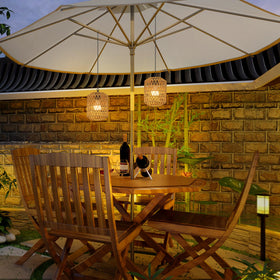 HMVPL easy install outdoor light suitable for indoor or outdoor hanging.