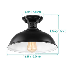 HMVPL black finish closeup highlights durable matte texture and vintage farmhouse charm.