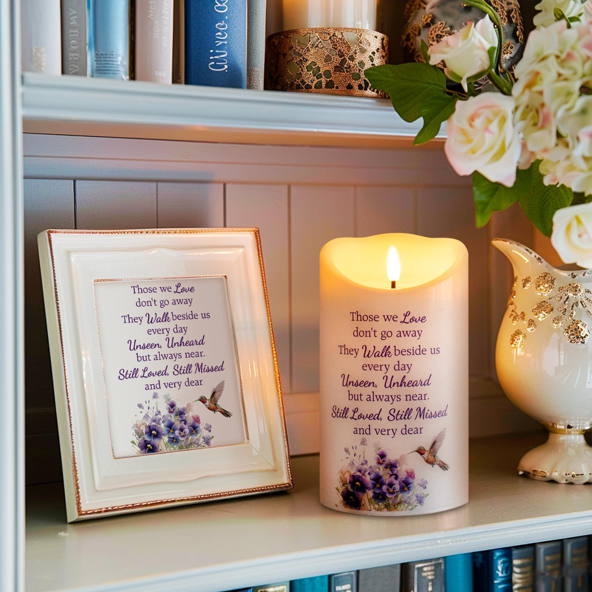 HN HAIINAA memorial candle gift pack ideal for remembrance and sympathy