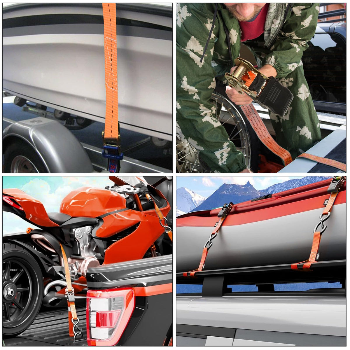HNBun vinyl-coated S-hooks protect cargo from scratches
