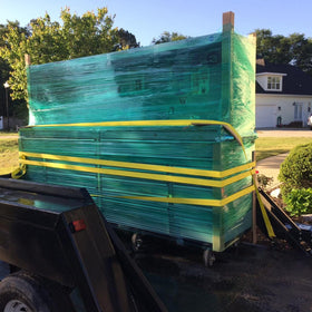 HNBun durable polyester strap pack reduces snagging and provides reliable load control.